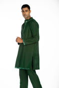 Load image into Gallery viewer, Green Embroidered Kurta Set
