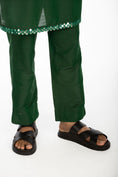 Load image into Gallery viewer, Green Embroidered Kurta Set
