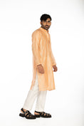 Load image into Gallery viewer, Peach Embroidered Kurta Set
