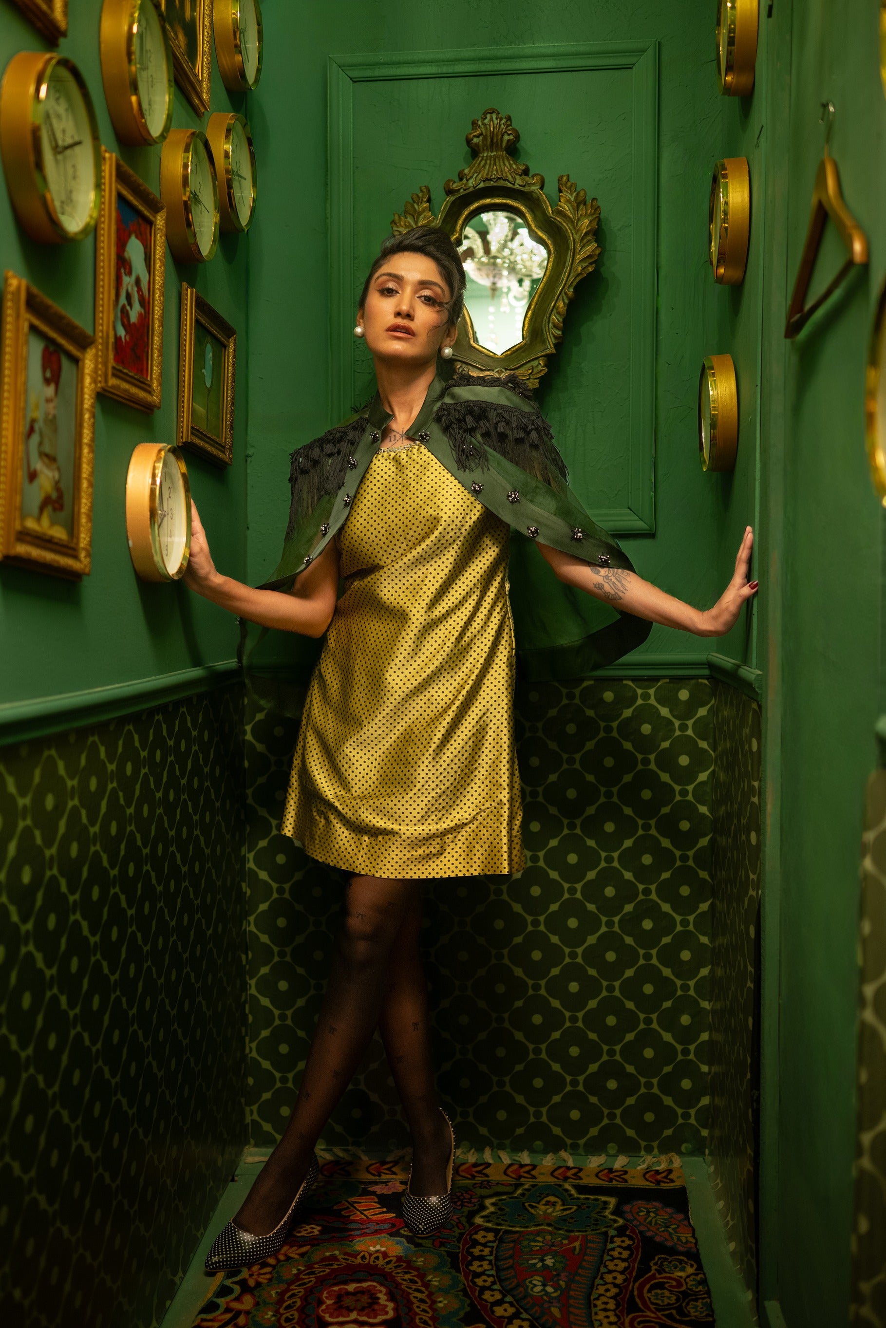 Sapphire Swirl Dress