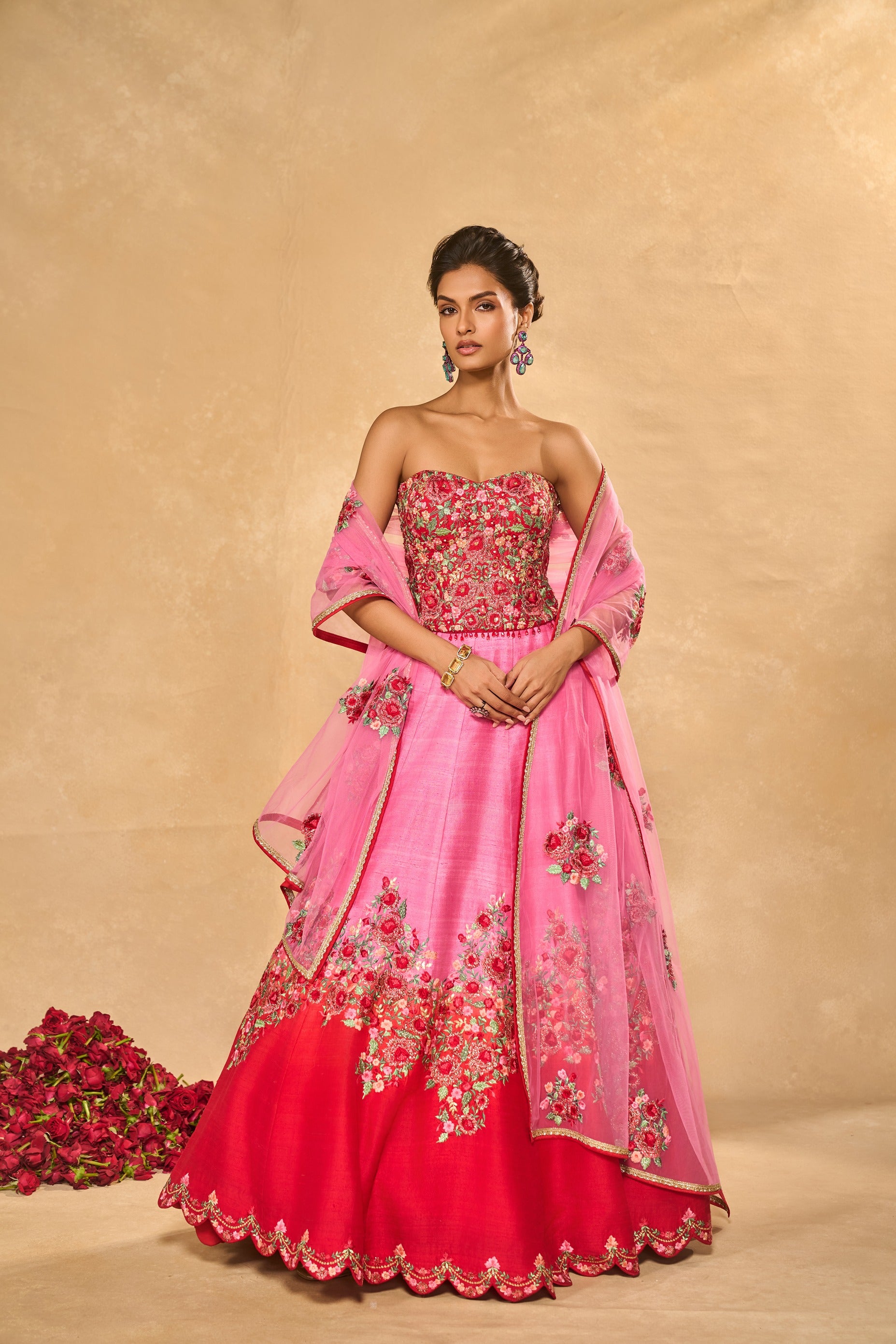 TANYA OMBRE LEHENGA