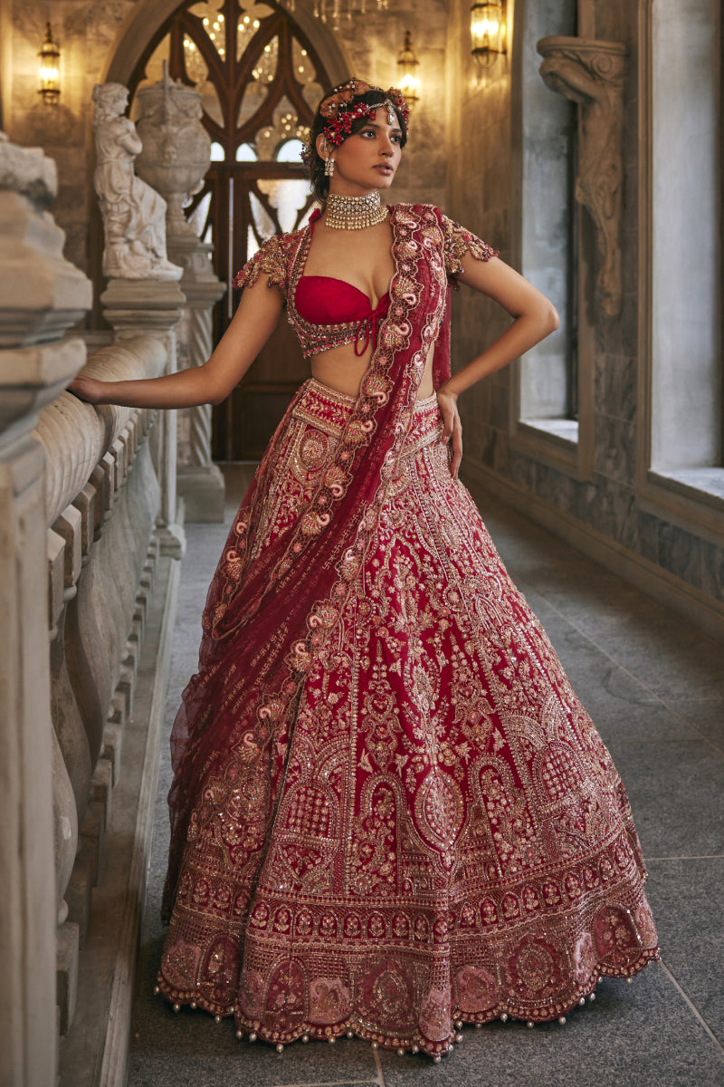 Swans of Siam Lehenga Set