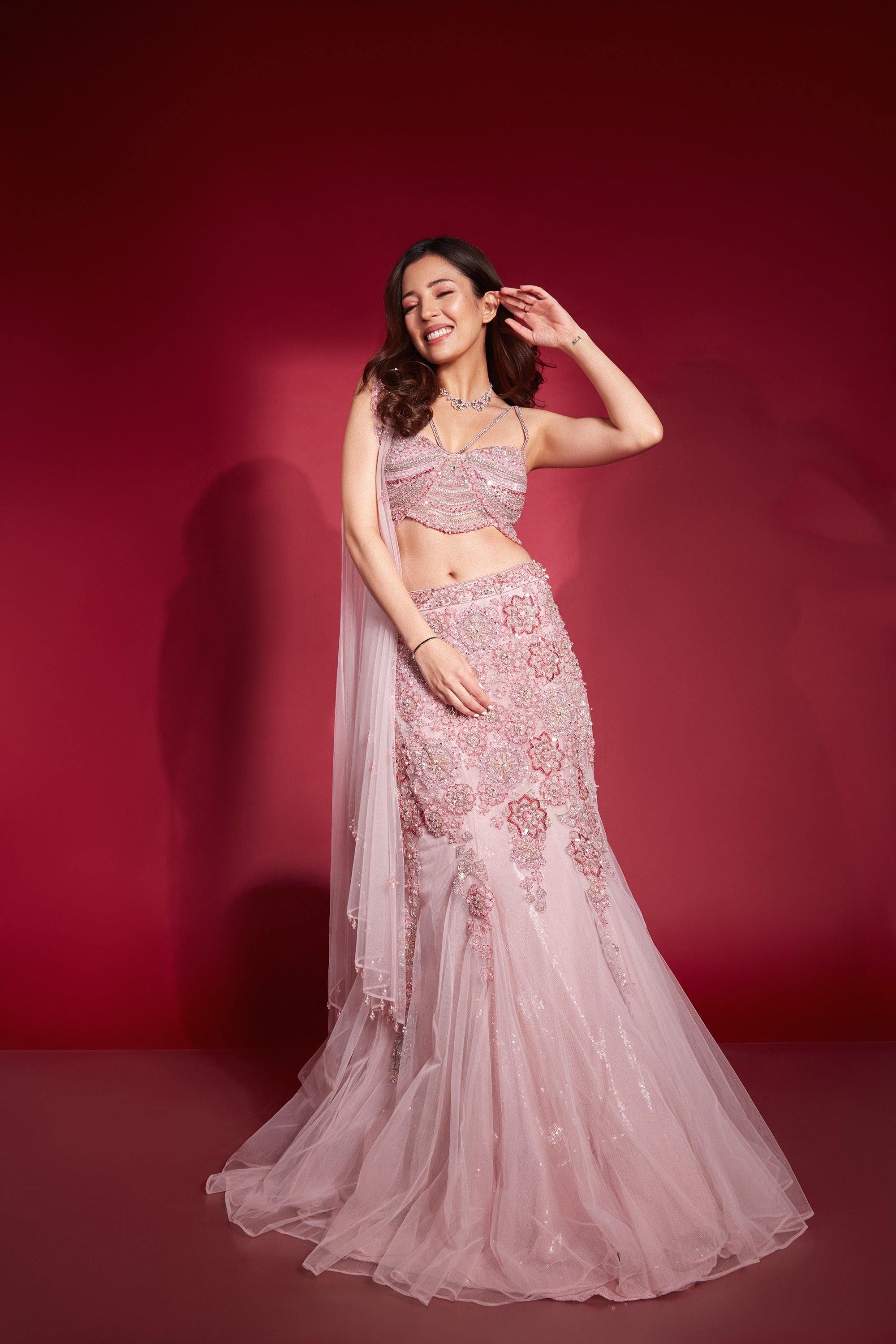 Rebecca Fishcut Lehenga Set