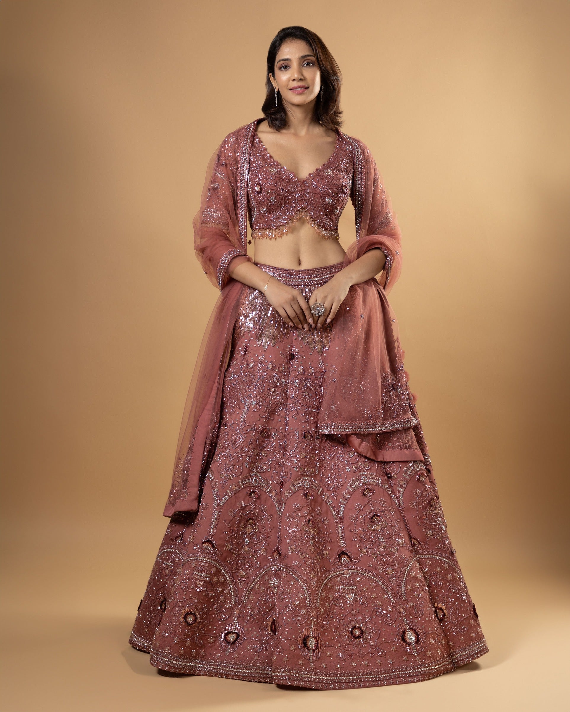 Rooh Redwood Lehenga Choli