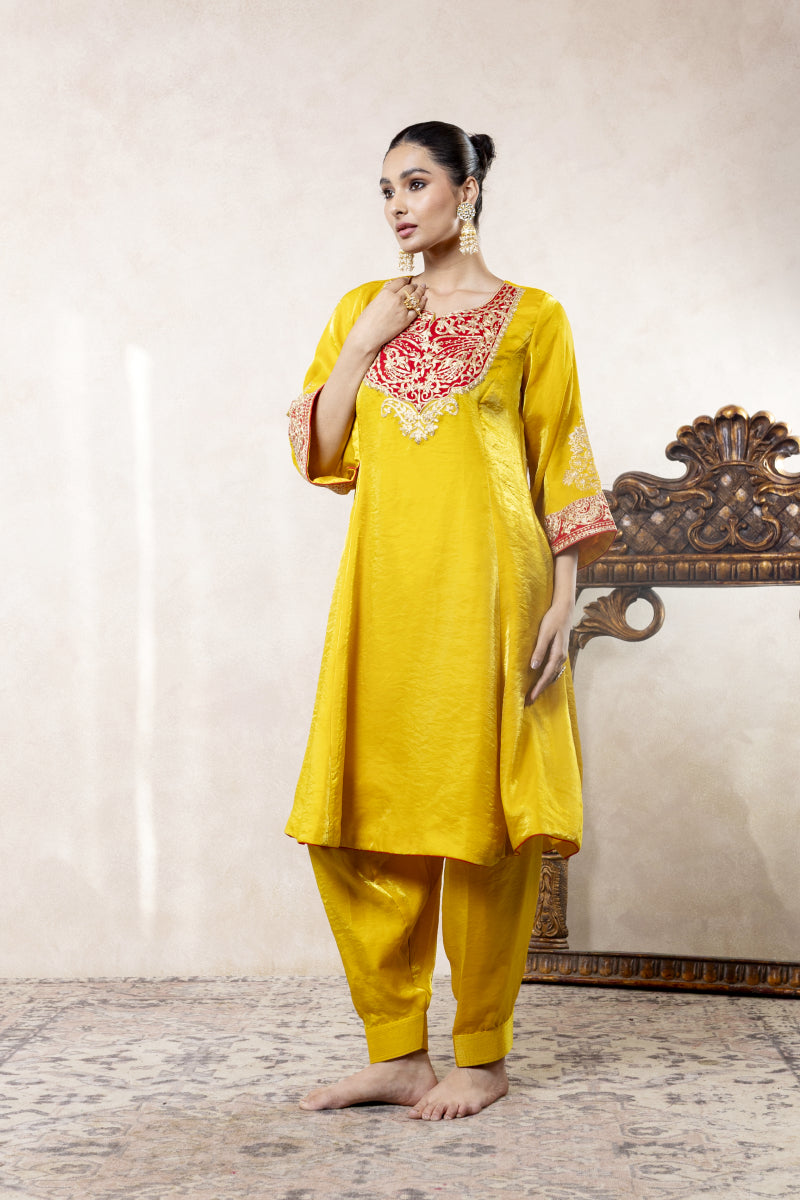 RIWAZ CHOGA SUIT SET