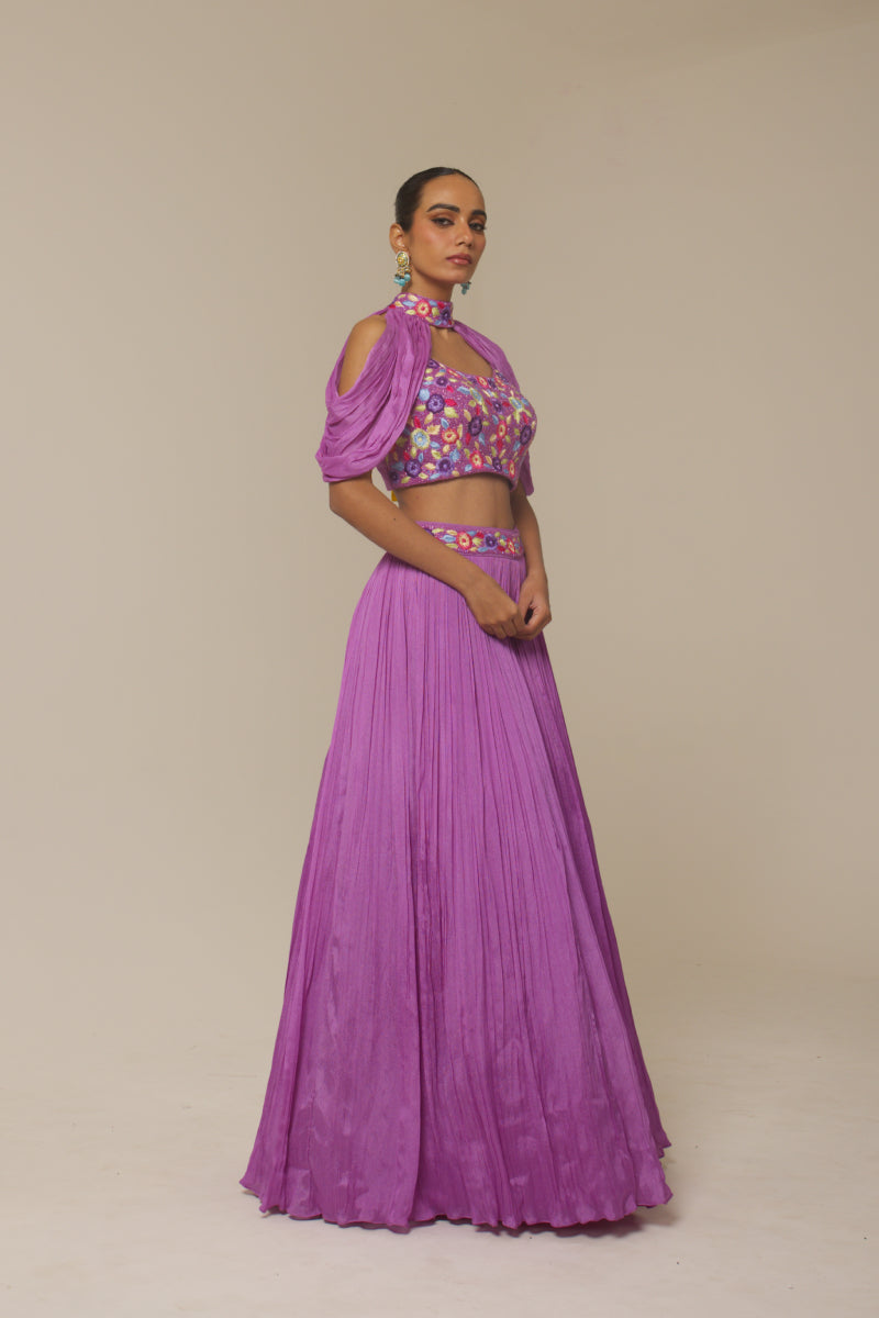 LILAC LEHENGA SET