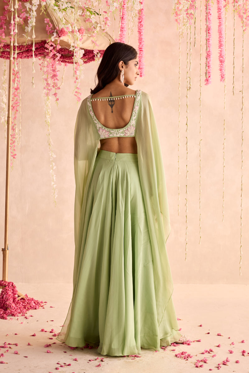 Lily Cape And Sharara