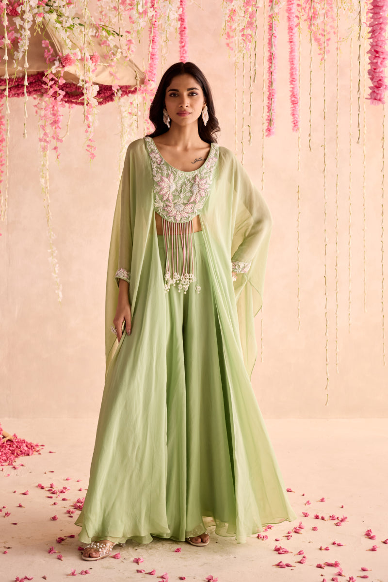 Lily Cape And Sharara