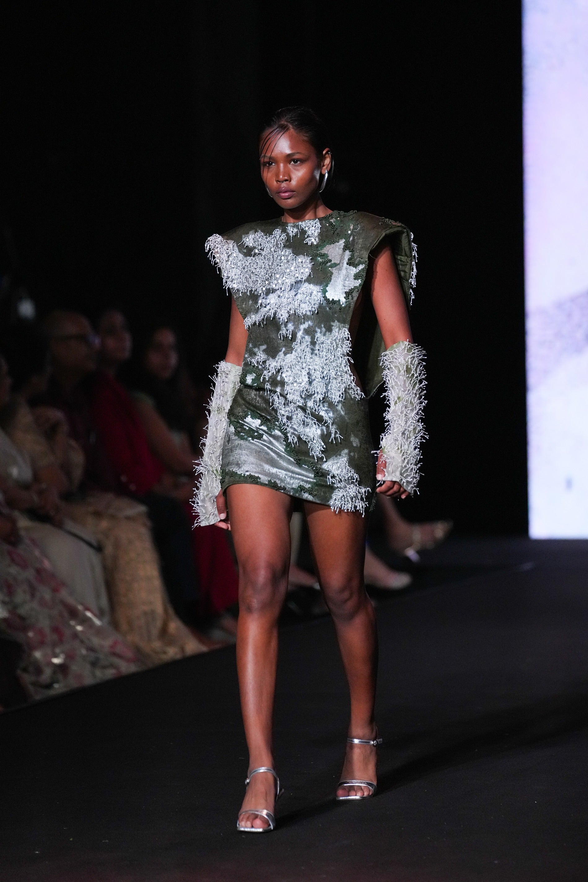 Embellished Dress With Inner