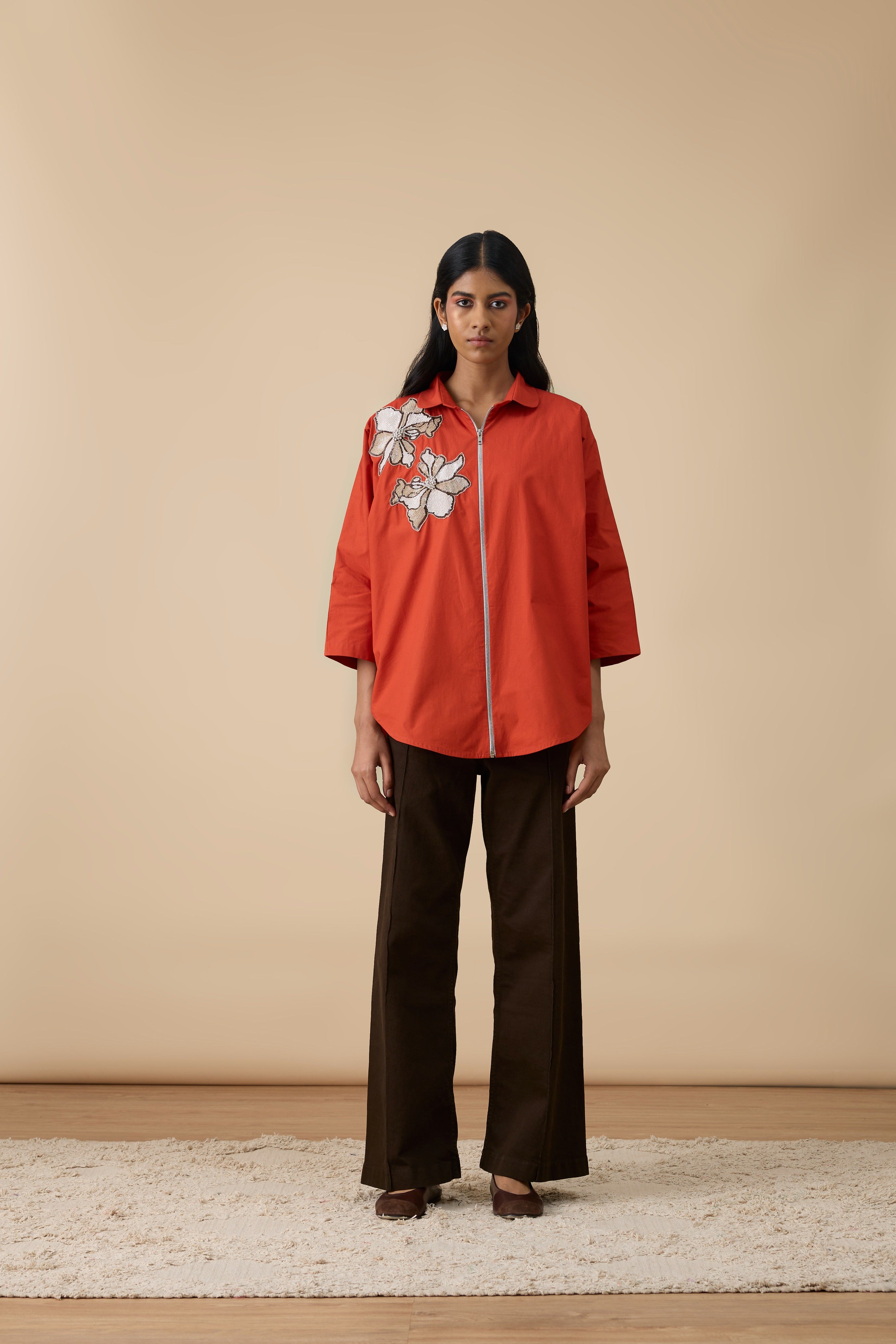 Lark Applique Shirt