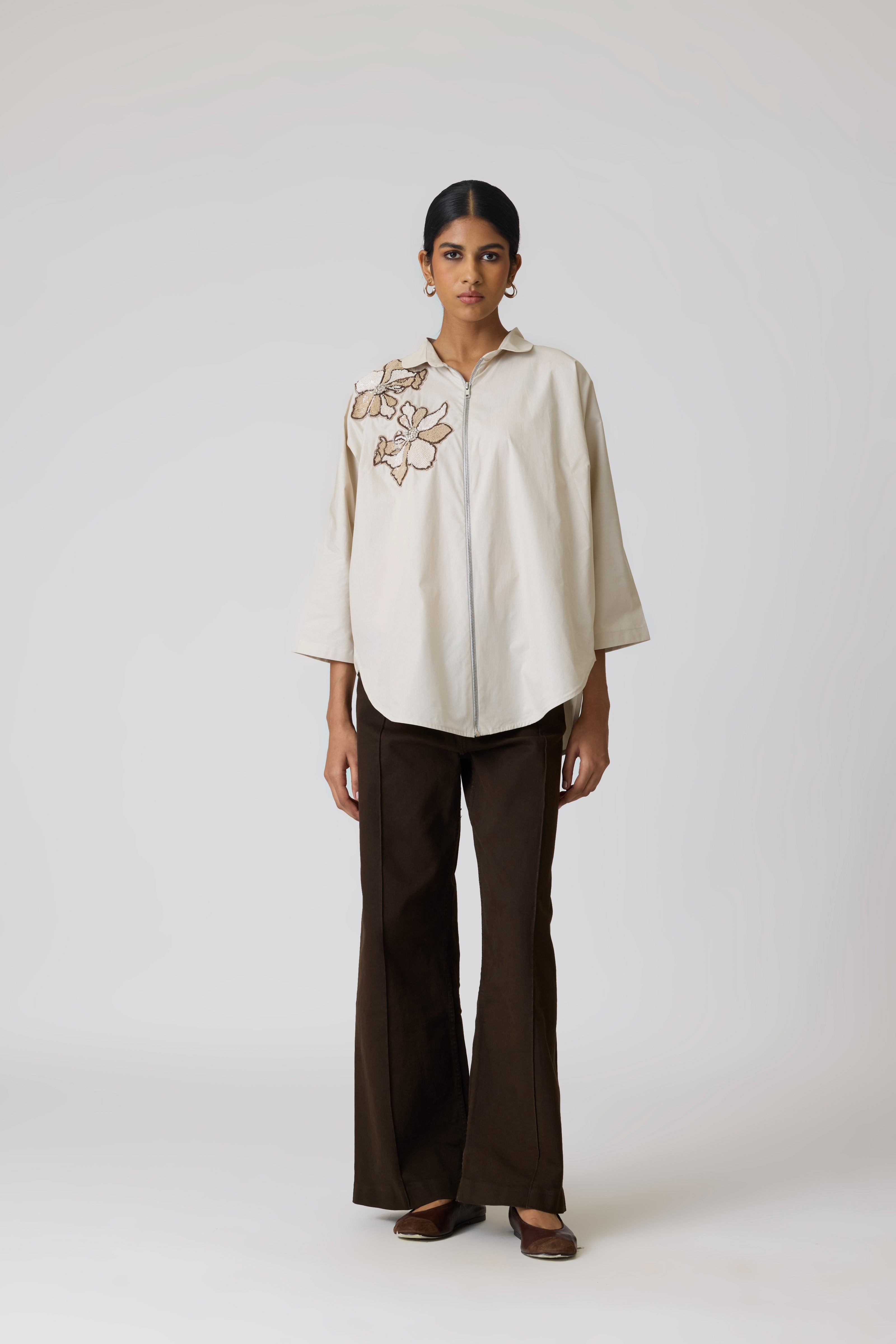 Lark Applique Shirt