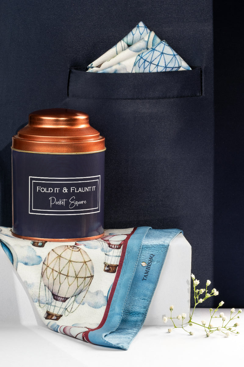 Little Dreams – Father & Son Pocket Square Combo