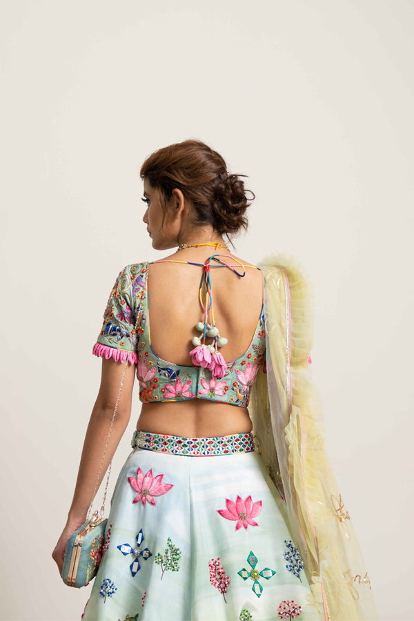 Lotus Pond Lehenga