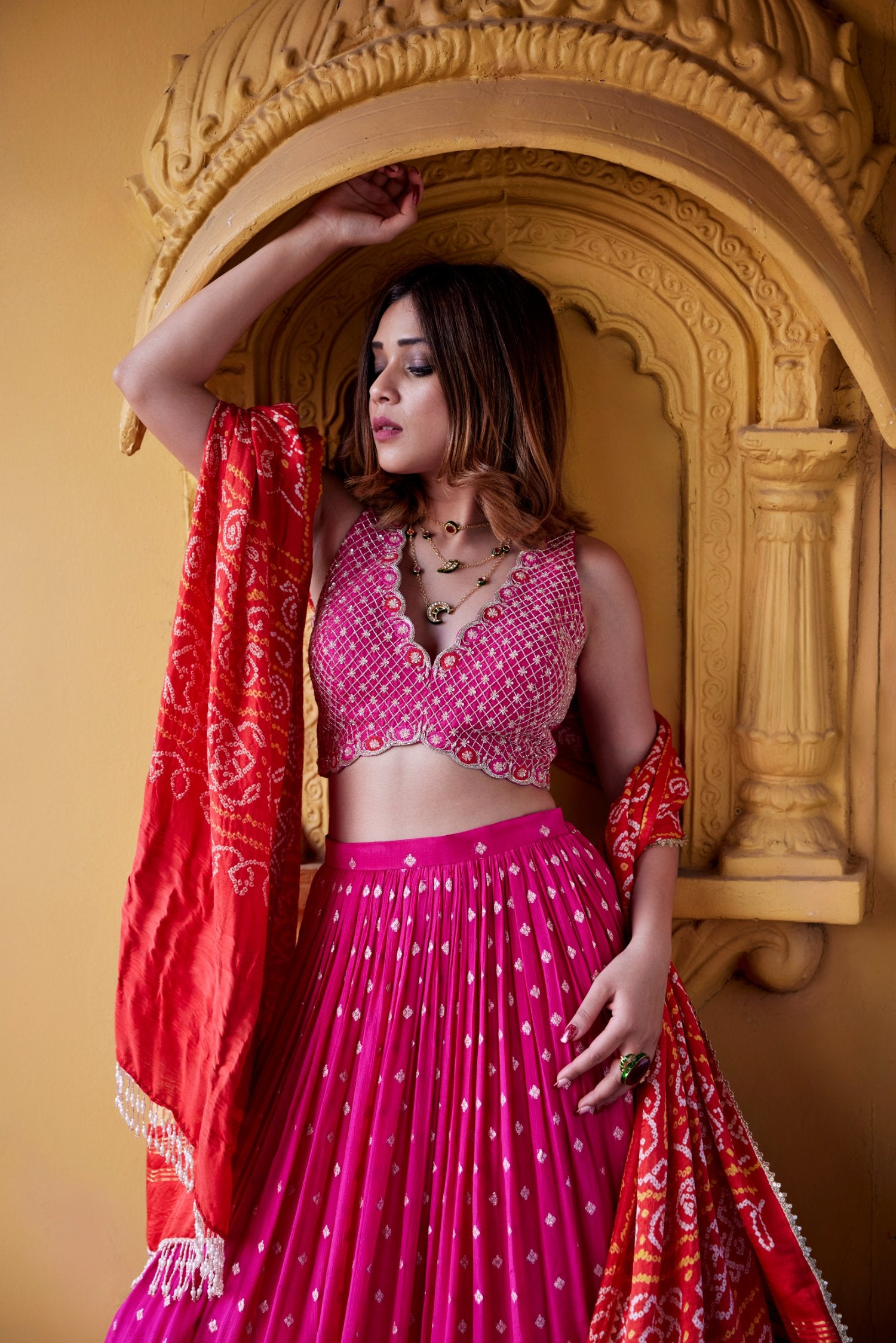 Mala Jamewar - Lehenga