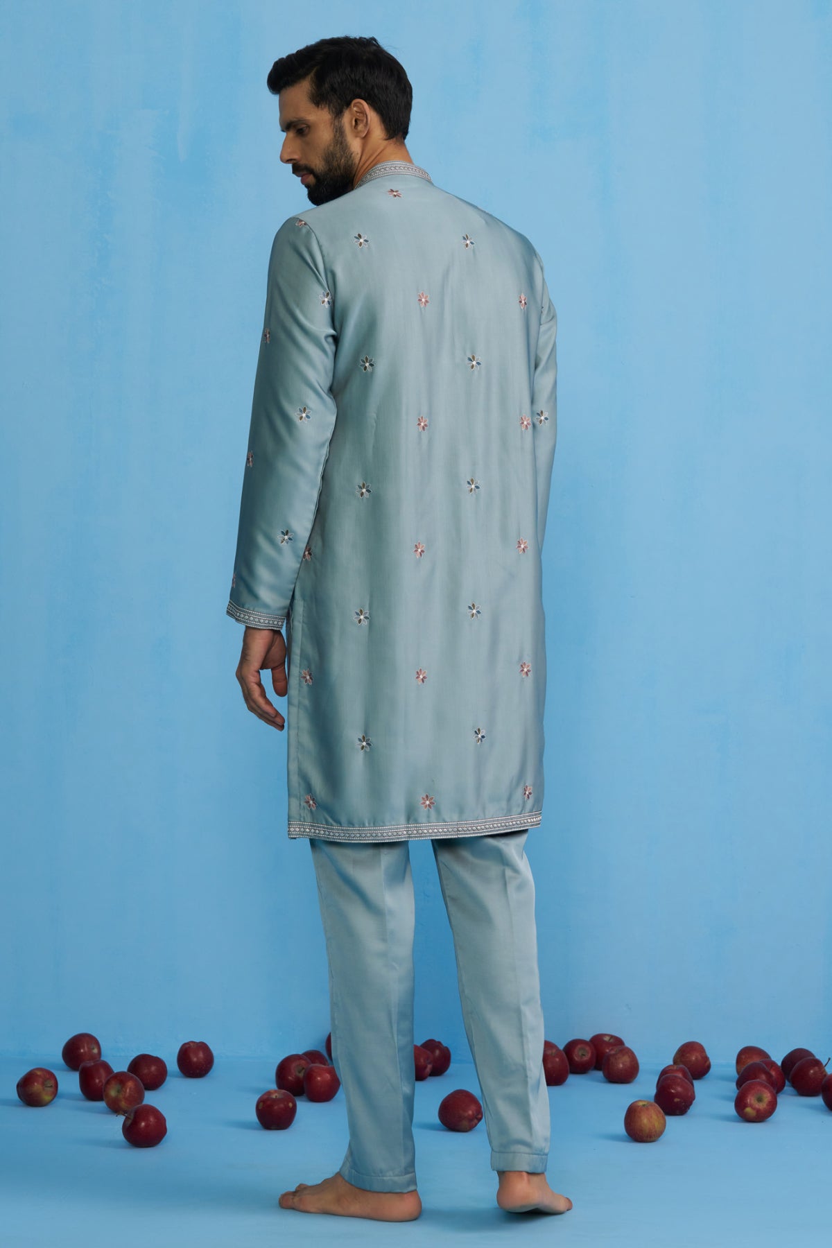 MAYUR SKYBLUE KURTA SET