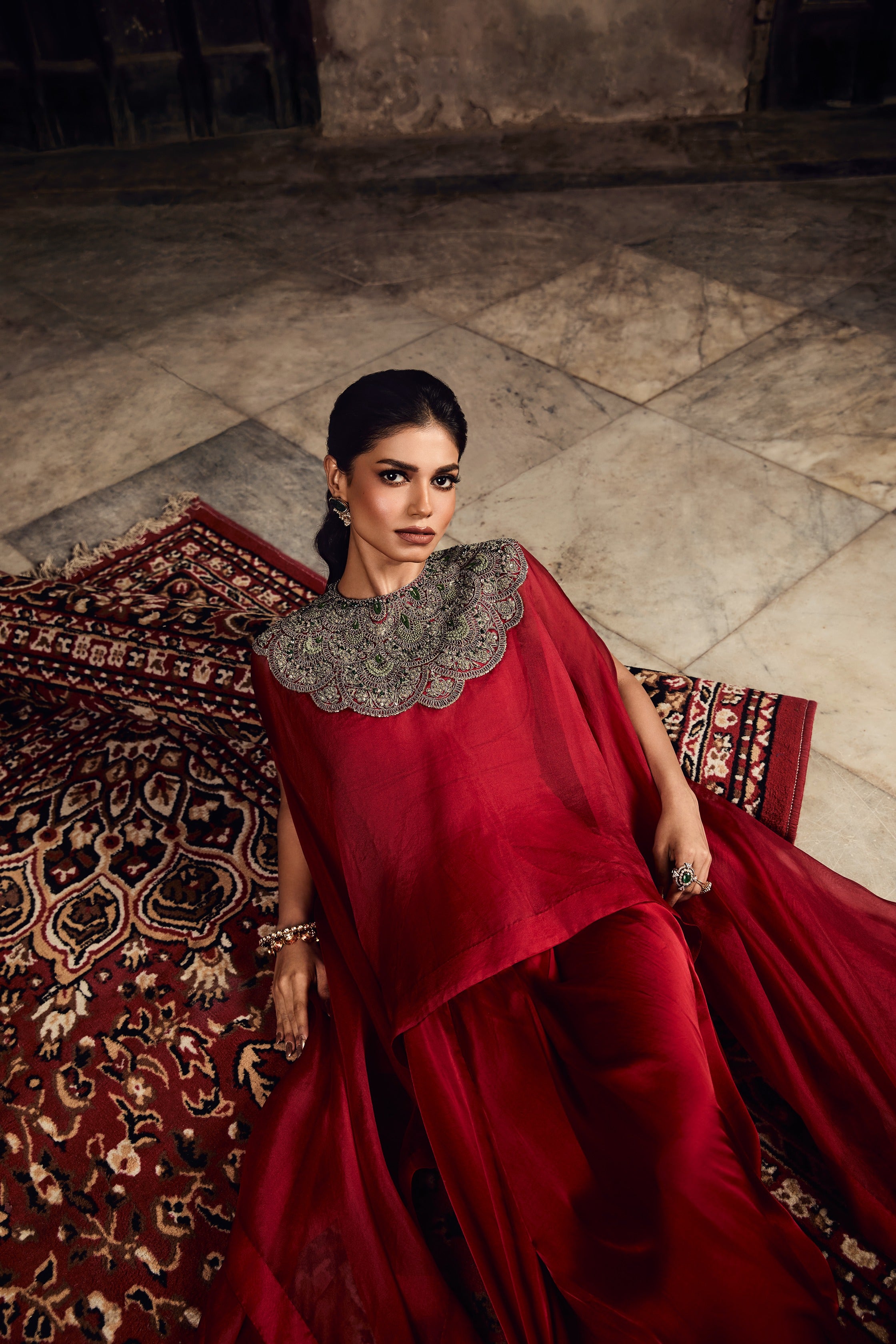 Kaftaan With Inner And Pant