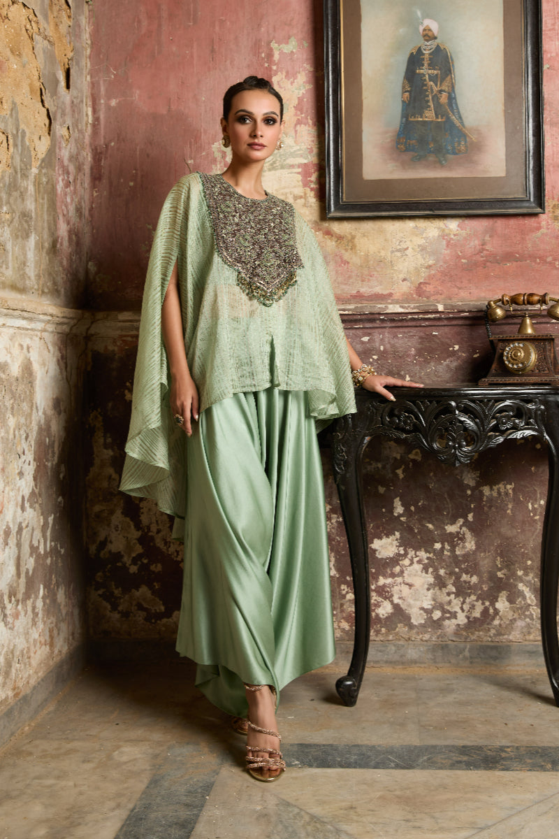 Umbrella Kaftaan With Inner And Pant