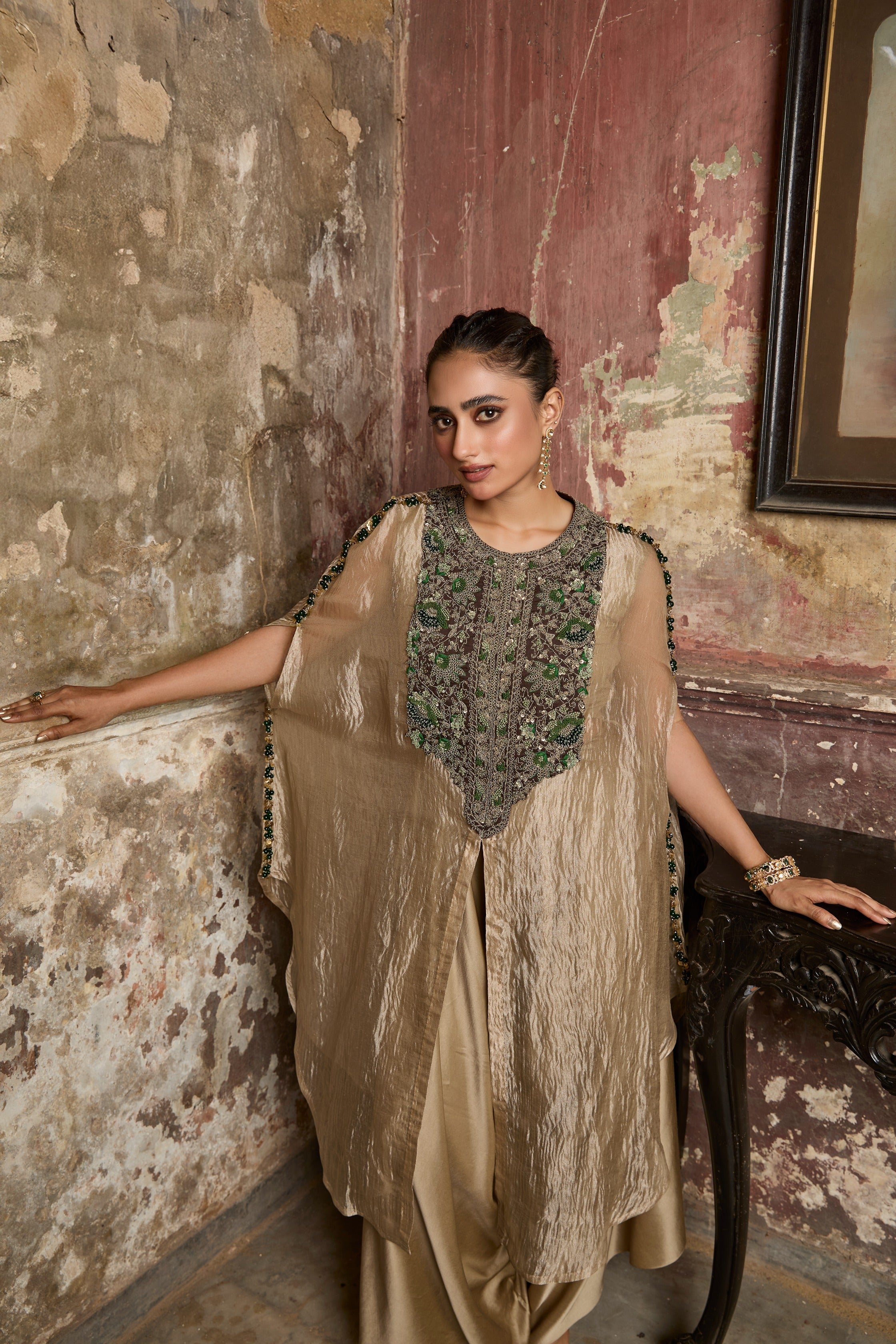 Kaftaan With Inner And Pant