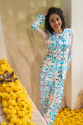 Load image into Gallery viewer, Retro Revival Azulejos Pant Suit
