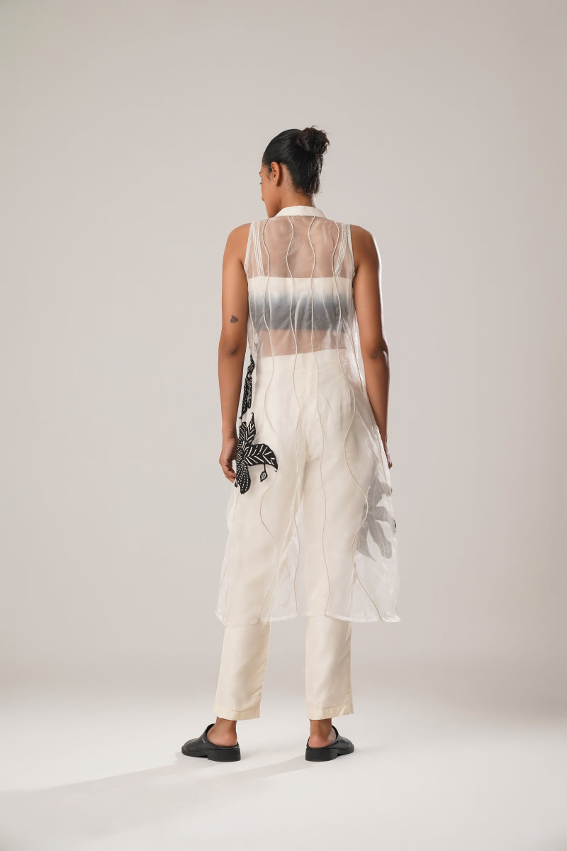 MJ ORGANZA JACKET SET