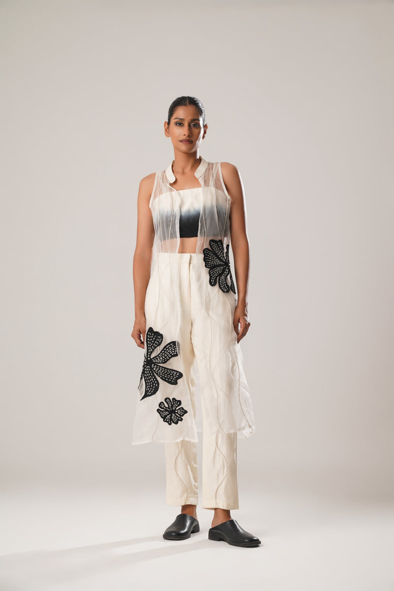 MJ ORGANZA JACKET SET