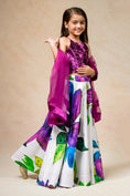 Load image into Gallery viewer, Hand Embroidered Silk Lehenga With Blouse, Dupatta
