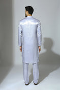 Load image into Gallery viewer, Ice Blue Embroidered Kurta Set
