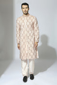 Load image into Gallery viewer, Rose Pink Embroidered Sherwani Set
