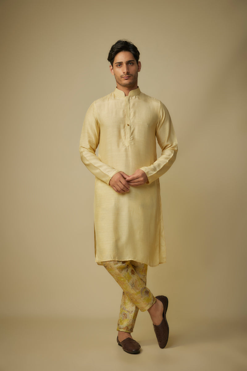Yellow Kurta With Pant