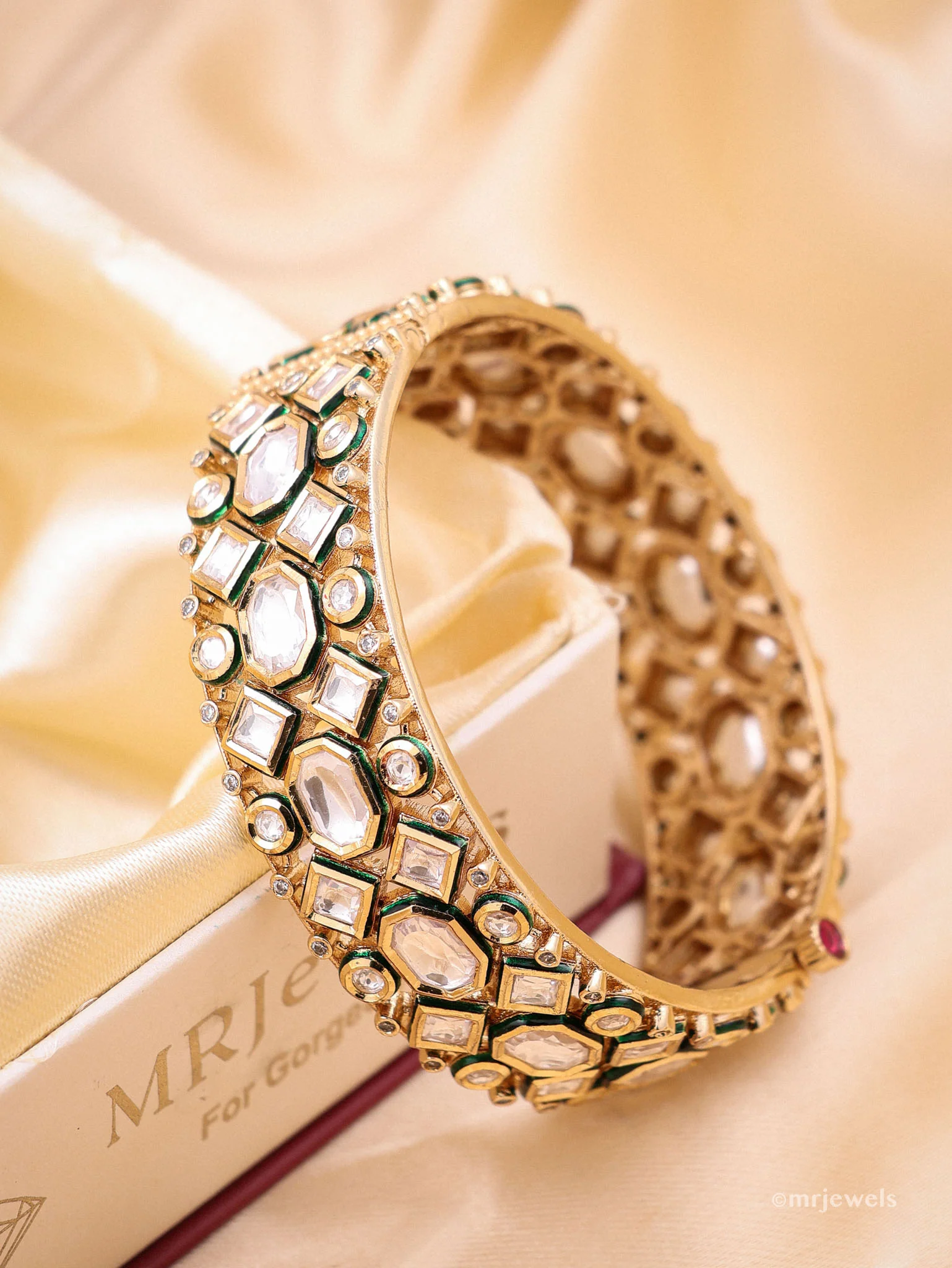 Regal Polki Kundan Kada