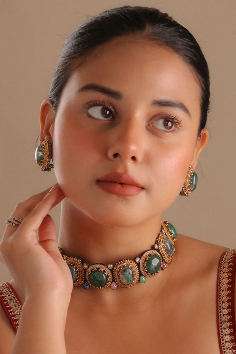 Royal Gemstone Choker