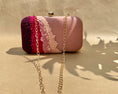 Load image into Gallery viewer, Waves Of Pink Clutch Bag
