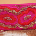 Load image into Gallery viewer, Fuscia Scarlet Clutch Bag
