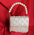 Load image into Gallery viewer, Pearl Shimmer Purse With Handle
