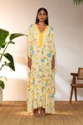 Load image into Gallery viewer, Ivory Everyday Things Ruched Kaftan
