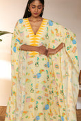 Load image into Gallery viewer, Ivory Everyday Things Ruched Kaftan
