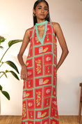 Load image into Gallery viewer, Red Checkmate Maxi Dress

