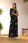 Load image into Gallery viewer, Black Tropicool One Shoulder Dress

