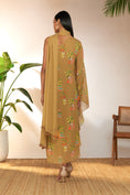 Load image into Gallery viewer, Tan Tangy Tango One Shoulder Kaftan
