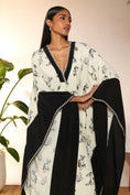 Load image into Gallery viewer, Ivory Jam & Toast Contrast Kaftan
