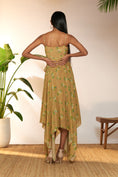 Load image into Gallery viewer, Tan Lemon Frenzy Handkerchief Dress
