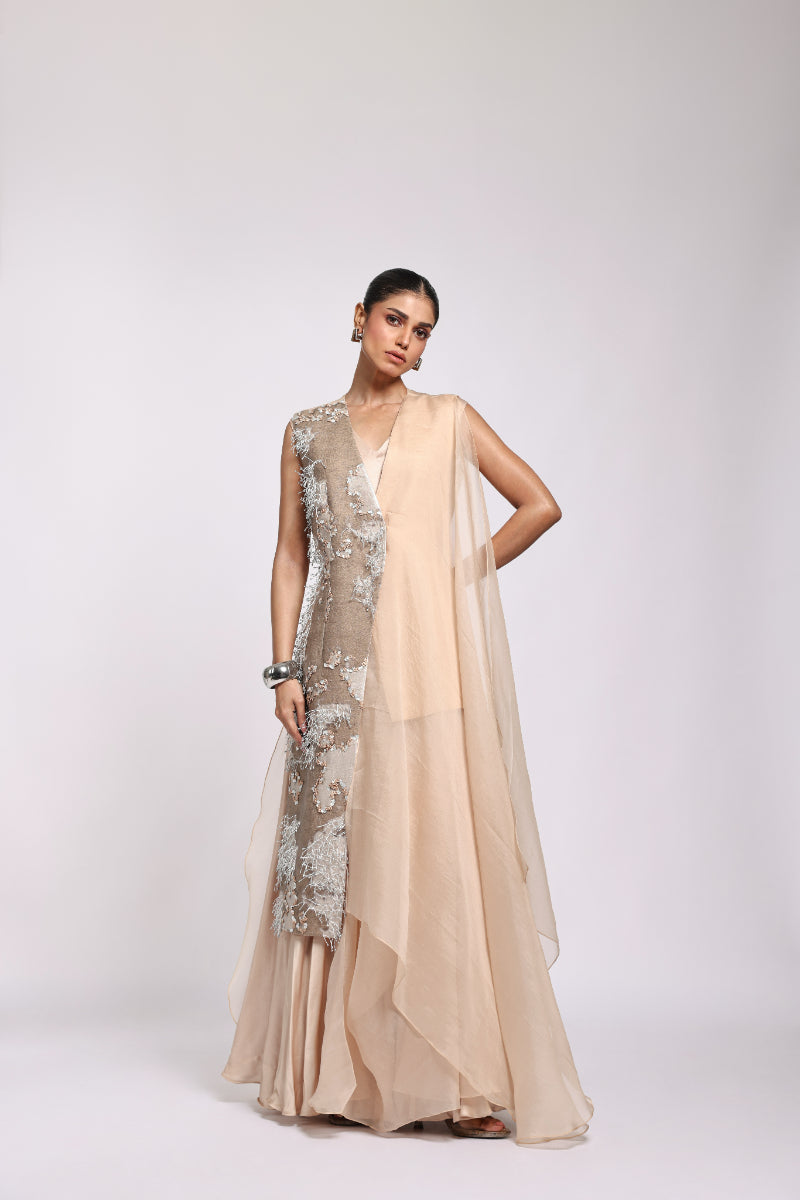 MUSHROON LUMBER GOWN JACKET