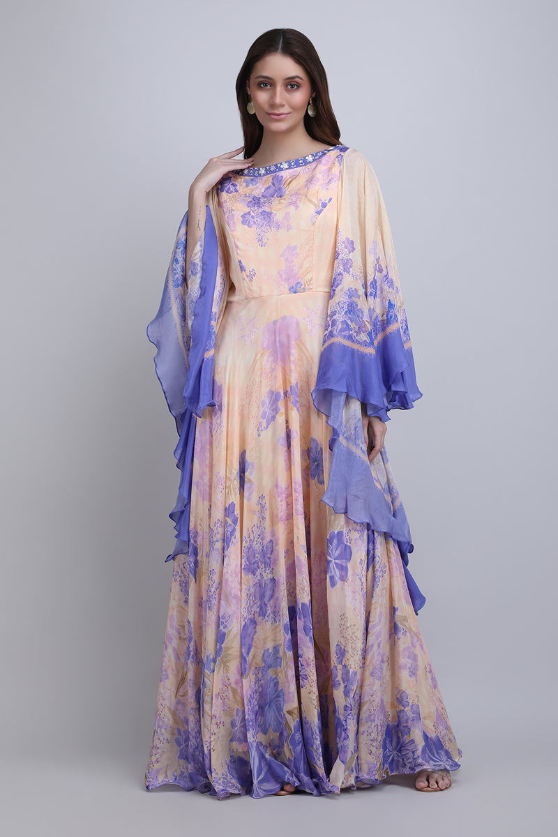 Denser Duo Floral Placement Dress