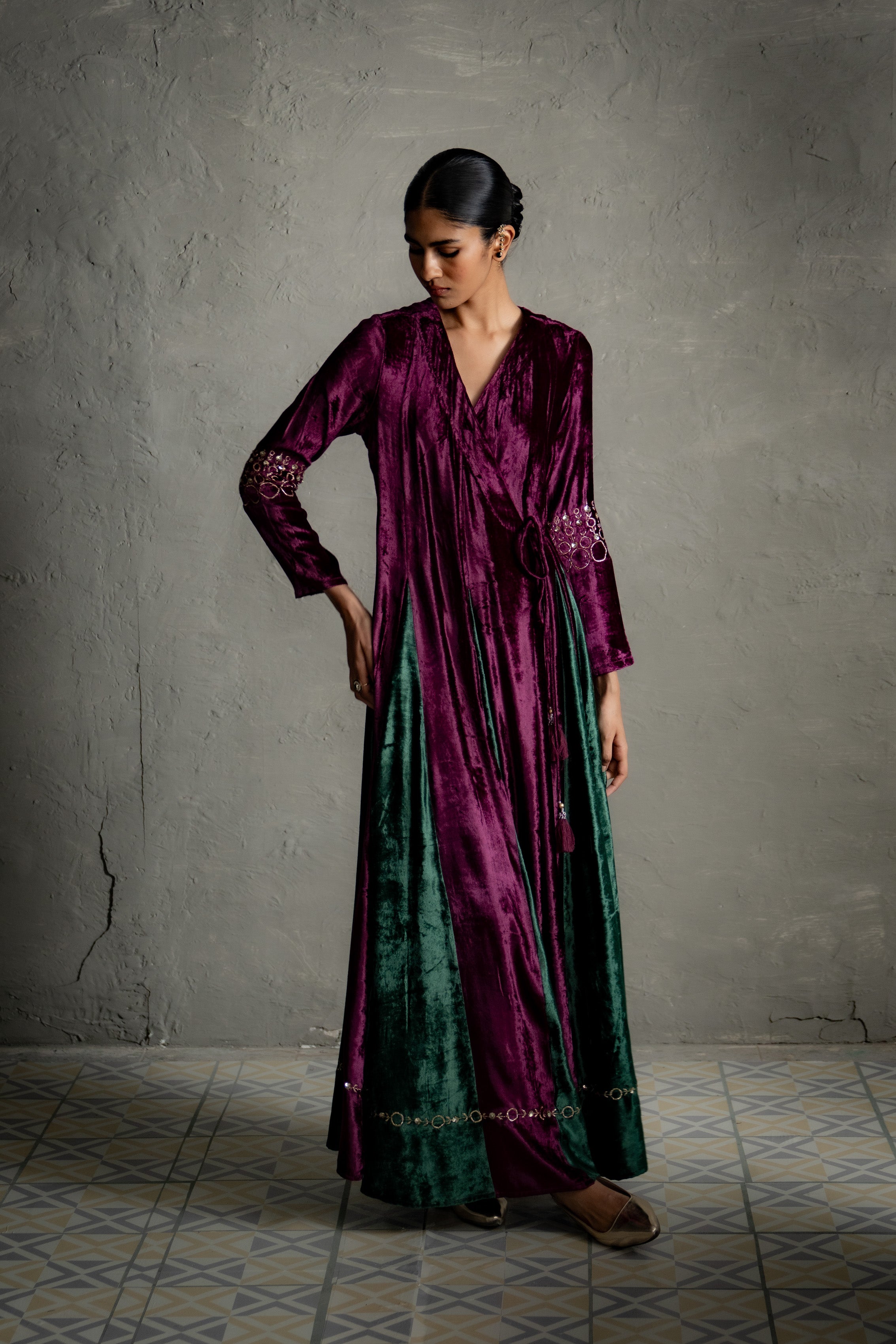 Velvet Maaya Long dress