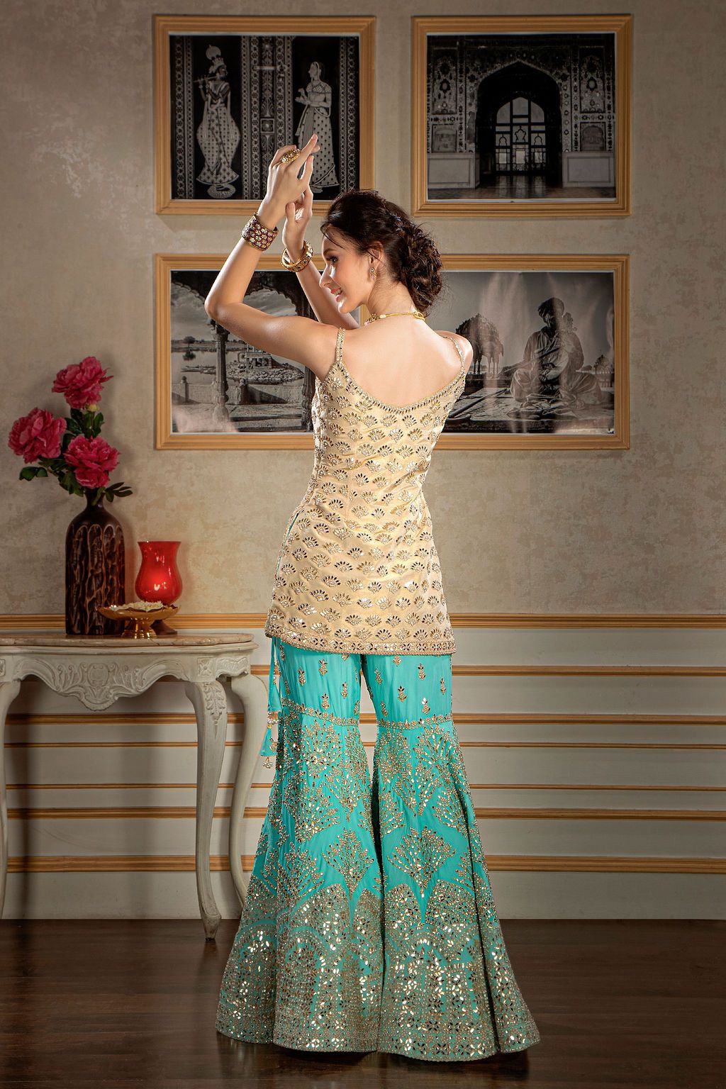 Sharara Suit With Dupatta