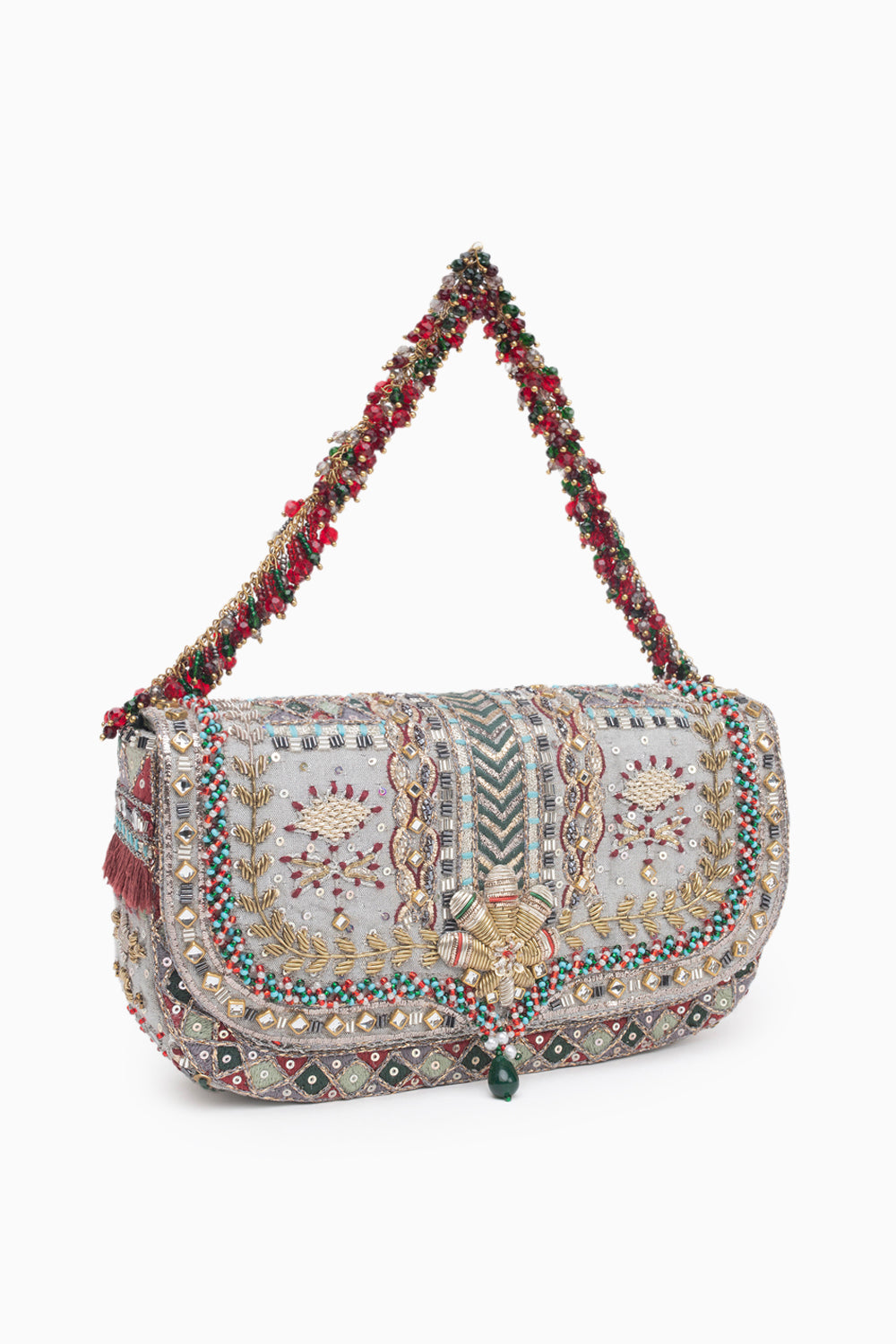 NOOR CLUTCH – SILVER