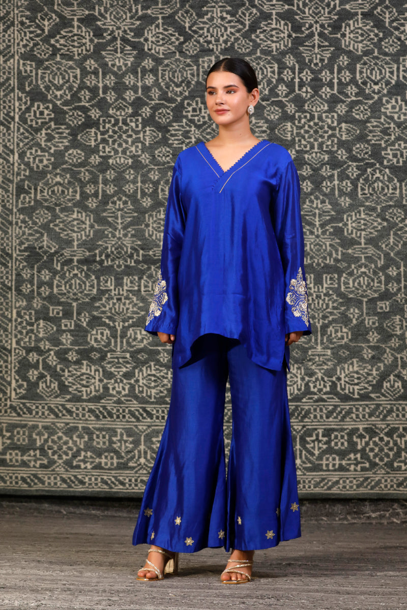 Noor Blue Kurta Set