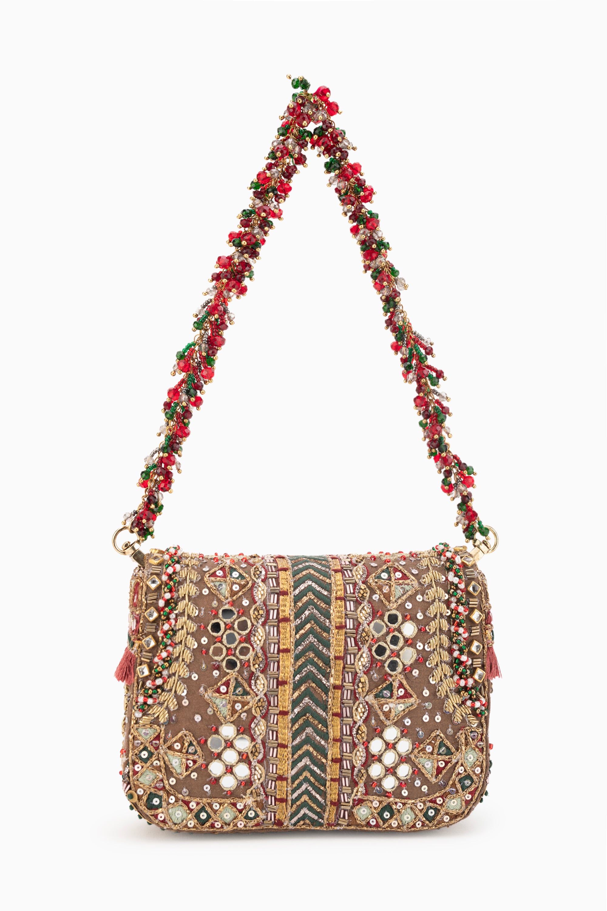 NOOR MINI CLUTCH – VINTAGE GOLD