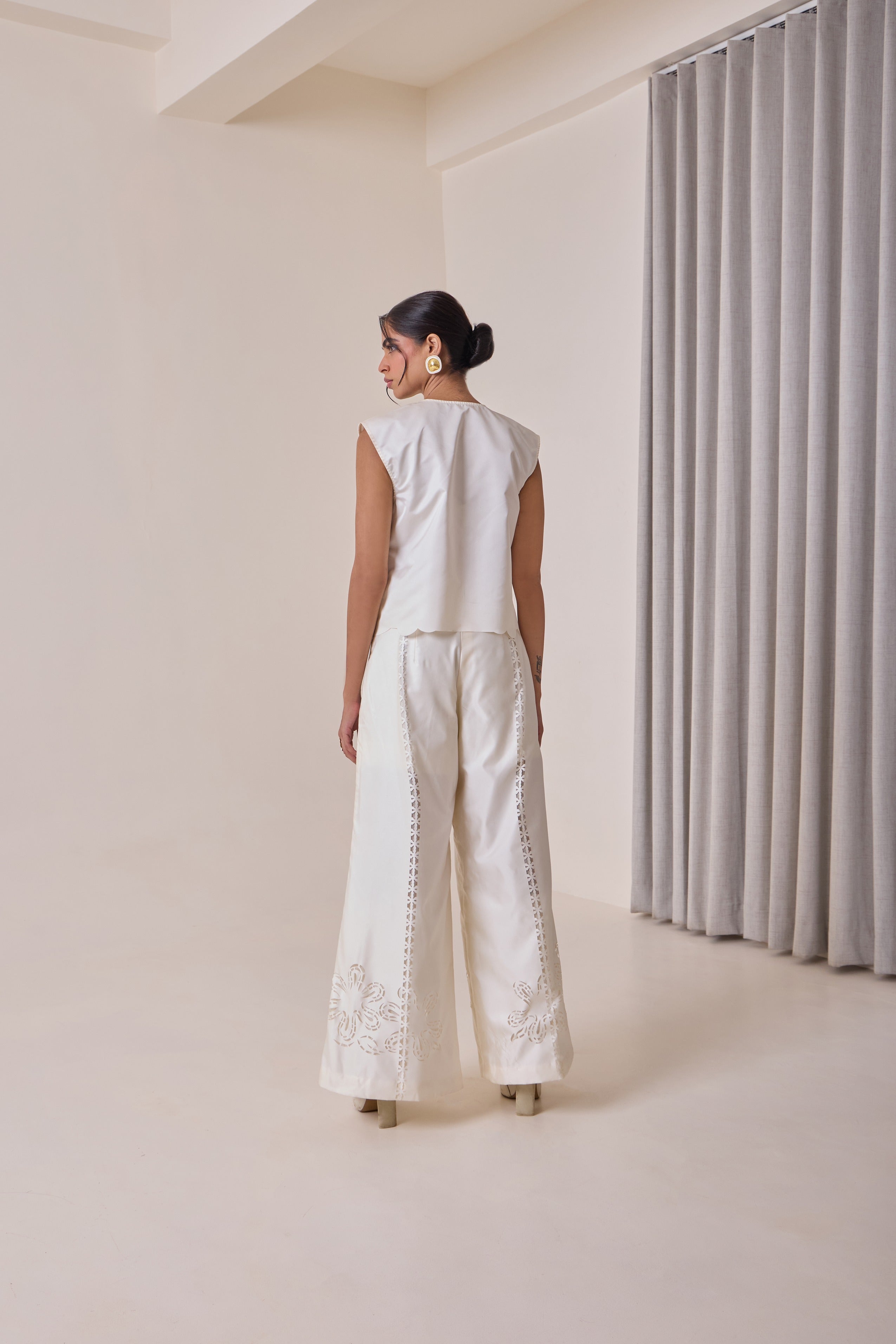 Pearl Cut-Work Jacket