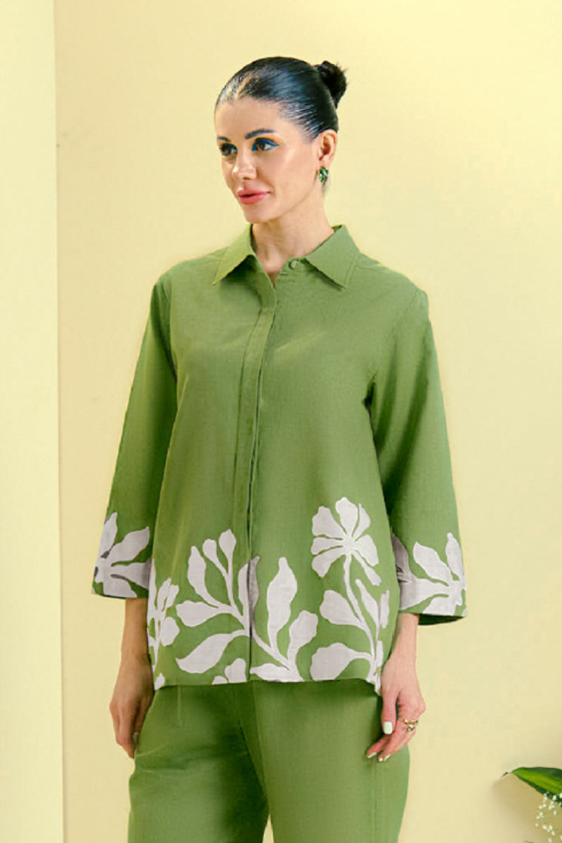 Origani Green Reva Shirt